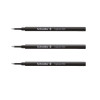 Lot de 3 recharges pour stylo roller - Noir - Pointe 0,5mm - Topball 850 - Schneider | Artmania