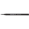 Lot de 10 recharges pour stylo roller - Noir - Pointe 0,5mm - Topball 850 - Schneider