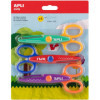 photo - Ciseaux créatifs - Dentelés, vagues et zig-zag - 3 paires - Enfant - 13,5cm - Sécurité - Dès 4 ans - Loisirs créatifs