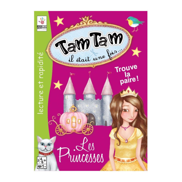 photo-Jeu de lecture et de rapidité - Tam Tam Il était une fois - Les princesses