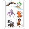 Jeu de lecture et de rapidité - Tam Tam Il était une fois - Les Pirates
