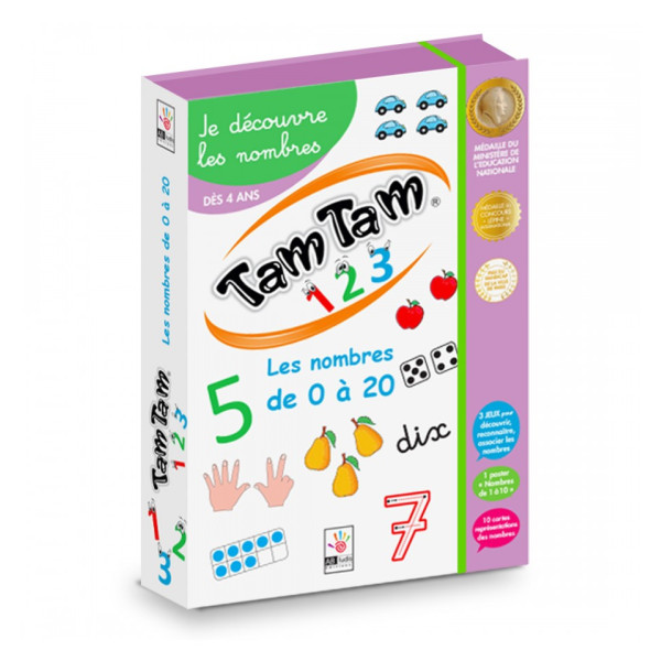 photo-Je découvre les nombres - Tam Tam Alphabet - Jeu éducatif - Dès 4 ans