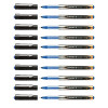 Lot de 10 stylos roller - Bleu - Pointe 0,5 mm - Xtra 805 - Schneider - Artmania