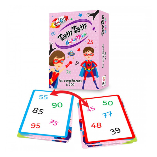 Jeu - Tam Tam SuperMax - Les compléments à 100 - Dès 7 ans