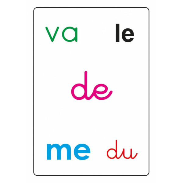 Jeu - Tam Tam Safari - Les mots outils du CP - Jeu de lecture - Dès 5 ans