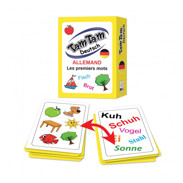 Jeu - Tam Tam - Allemand - Les premiers mots - Dès 6 ans
