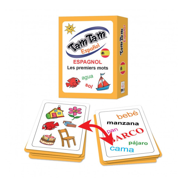 Jeu - Tam Tam - Espagnol - Les premiers mots - Dès 6 ans