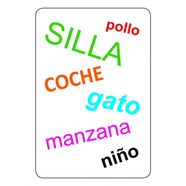 Jeu - Tam Tam - Espagnol - Les premiers mots - Dès 6 ans