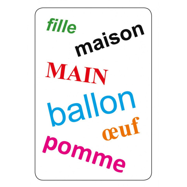 Jeu - Tam Tam - Français - Les premiers mots - Dès 6 ans