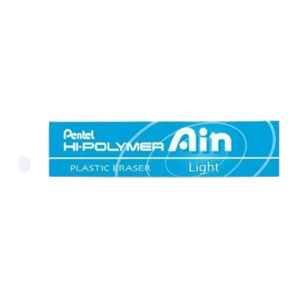 Gomme - Carré - Blanche - Plastique - Pentel Hi-Polymer