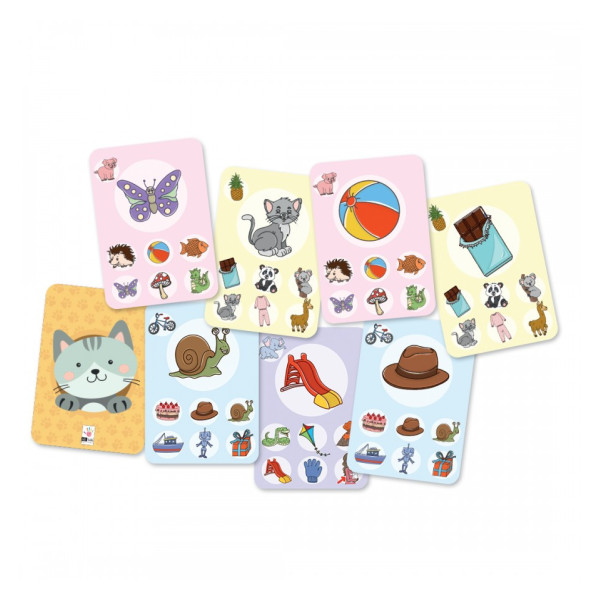 Jeu éducatif - Rimatou 1 - Les rimes simples - Jeu de familles de rimes - Dès 4 ans