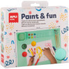 photo - Sous-main - Tapis de peinture - Silicone - Lavable - Pour enfant - Activités manuelles - Apli Kids