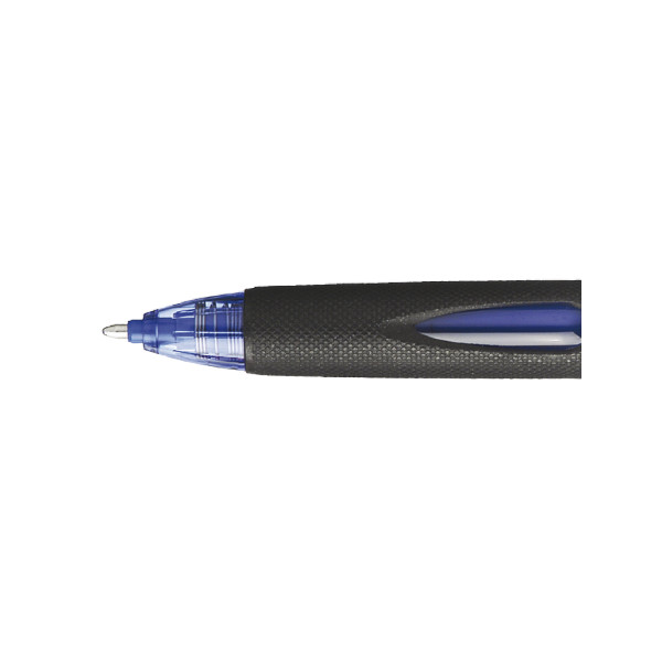 Stylo bille Powertank Uni Ball bleu pointe moyenne