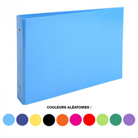 photo-Classeur pour fiches bristol - 2 anneaux - 24 x 16,5 cm - Exacompta