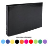 Classeur pour fiches bristol - 2 anneaux - 24 x 16,5 cm - Exacompta