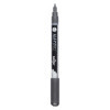 Marqueur - Peinture acrylique - Anthracite - Permanent - Pointe fine 2mm - Marbel - Darwi