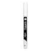 photo - Marqueur - Peinture acrylique - Blanc - Permanent - Pointe fine 2mm - Marbel - Darwi