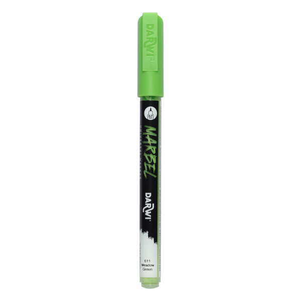 photo - Marqueur - Peinture acrylique - Vert prairie - Permanent - Pointe 0,7mm - Marbel - Darwi