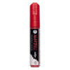 photo - Marqueur - Peinture acrylique - Rouge - Permanent - Pointe biseautée 12mm - Marbel - Darwi