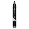 Marqueur - Peinture acrylique - Noir - Permanent - Pointe biseautée 12mm - Marbel - Darwi