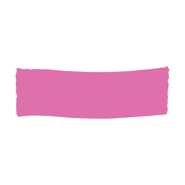 Marqueur - Peinture acrylique - Rose - Permanent - Pointe biseautée 12mm - Marbel - Darwi