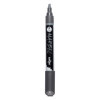 Marqueur - Peinture acrylique - Anthracite - Permanent - Pointe biseautée 6mm - Marbel - Darwi