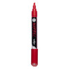 Marqueur - Peinture acrylique - Rouge - Permanent - Pointe biseautée 6mm - Marbel - Darwi