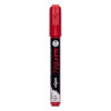 photo - Marqueur - Peinture acrylique - Rouge - Permanent - Pointe biseautée 6mm - Marbel - Darwi