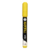 photo - Marqueur - Peinture acrylique - Jaune soleil - Permanent - Pointe biseautée 6mm - Marbel - Darwi