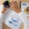 Cahier de coloriage - Enfant - Animaux de la mer - Poissons - Dès 4 ans