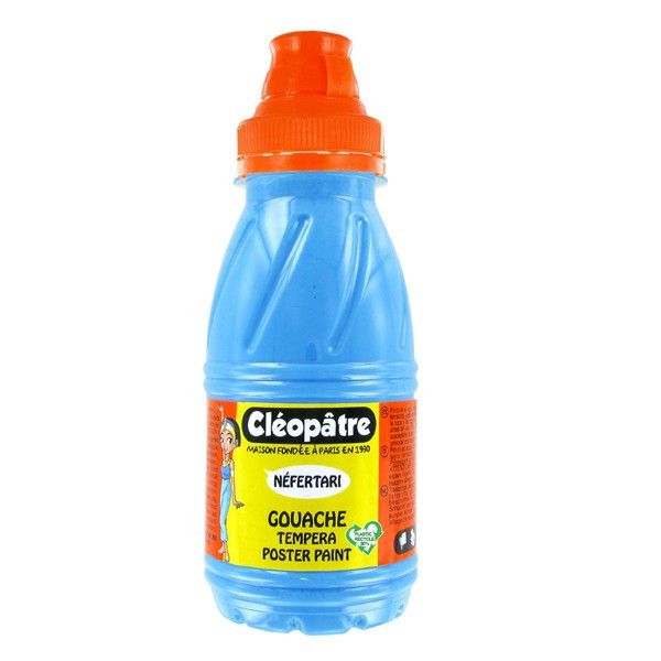 photo-Peinture gouache Néfertari - Bleu fluo - 250 ml - Cléopâtre