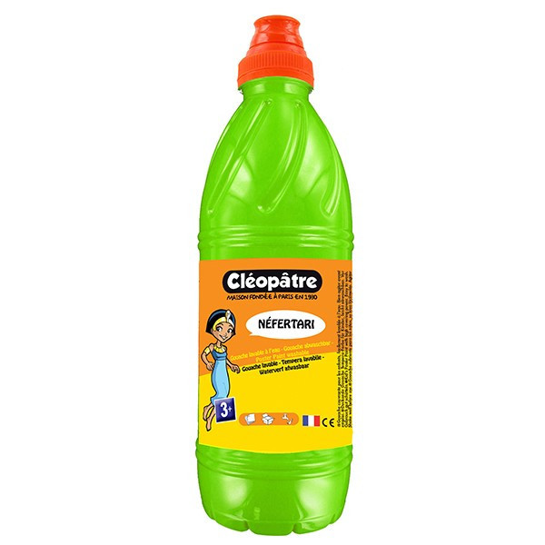 photo-Peinture gouache Néfertari - Vert printemps - 1L - Cléopâtre