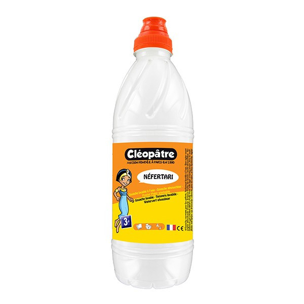 photo-Peinture gouache Néfertari - Blanc - 1L - Cléopâtre