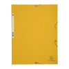 photo-Chemise à élastique 3 rabats - A4 - Jaune - Exacompta