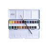 Coffret - Aquarelle Qualité Fine - Lefranc Bourgeois - 24 demi-godets
