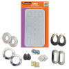 photo-Moule en silicone - Modèles de boucles d'oreilles - 16 formes - Cléopâtre
