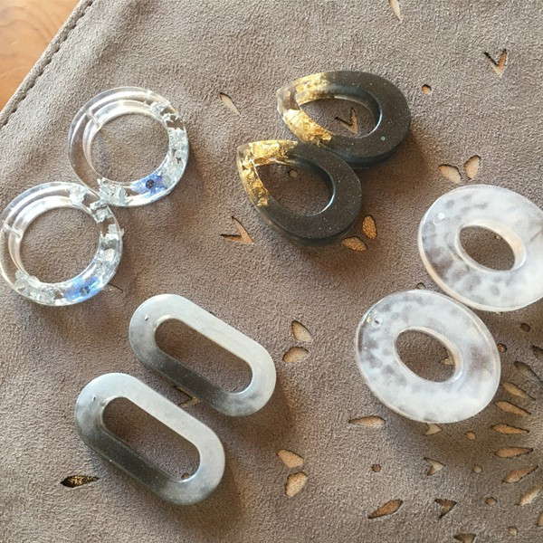 Moule en silicone - Modèles de boucles d'oreilles - 16 formes - Cléopâtre