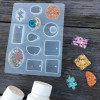 Moule en silicone - Modèles de pendentifs - 12 formes - Cléopâtre