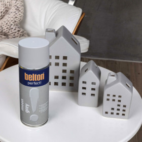 Bombe de peinture - Gris lune - Tous supports - Belton Perfect! - 400ml
