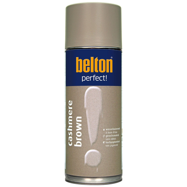 photo - Bombe de peinture - Cachemire marron - Tous supports - Belton Perfect! - 400ml