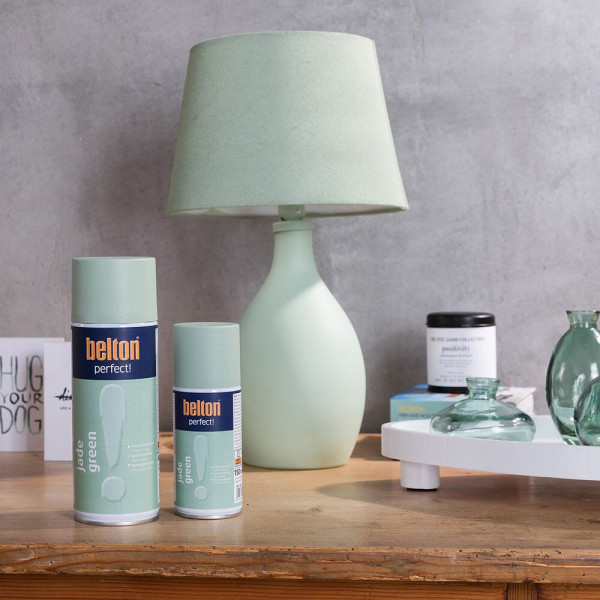 Bombe de peinture - Vert jade - Tous supports - Belton Perfect! - 400ml