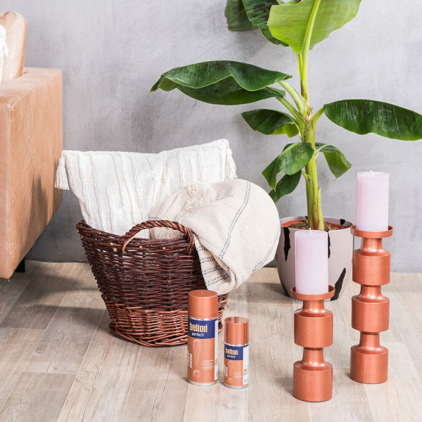 Bombe de peinture - Cuivre métallisé - Tous supports - Belton Perfect! - 400ml