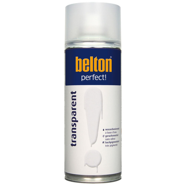 photo - Bombe de peinture - Transparent - Tous supports - Belton Perfect! - 400ml