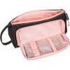 Grande trousse scolaire - Avec compartiments - Noir paillettes - Motifs jungle - Brunnen
