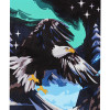 photo-Peinture par numéros - Aigle des neiges - 30 x 40 cm - Niveau débutant