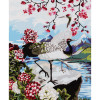 photo-Peinture par numéros - Le jardin japonais - 30 x 40 cm - Niveau intermédiaire