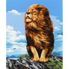 photo-Peinture par numéros - Peinture par numéros - La crinière du lion - 30 x 40 cm - Niveau intermédiaire