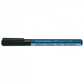 Marqueur - Permanent - Tissu et textile - Noir - 1mm - Schneider