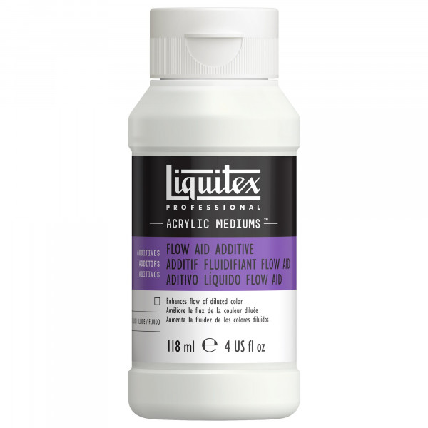 photo-Additif pour peinture acrylique - Fluidifiant la couleur - Liquitex - 118ml