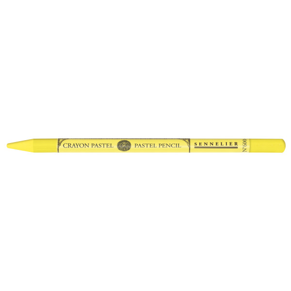photo - Crayon pastel - Jaune citron - 600 - Sans bois - Sennelier